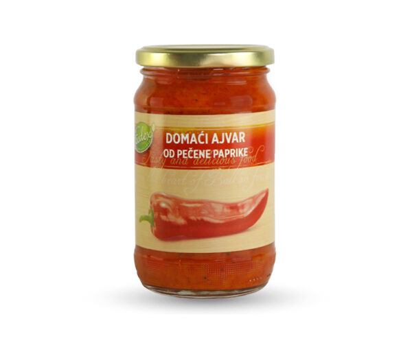 Domaći ajvar od pečene paprike blagi