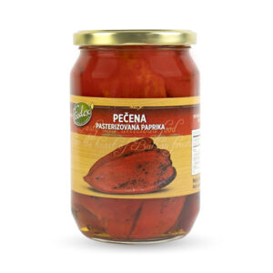 Pečena oljuštena pasterizovana crvena paprika